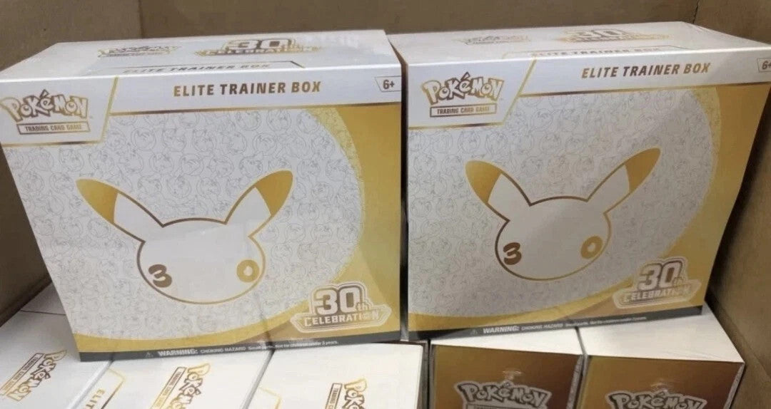Pokemon 30th Anniversary Celebration Elite Trainer Box ETB In Hand Sealed