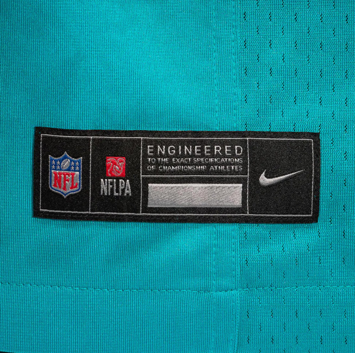 NIKE Miami Dolphins Tyreek Hill Alternate Game Jersey Aqua Men's Size XXL 2XL
