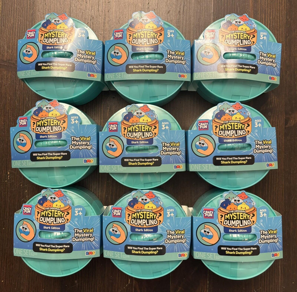 LOT OF 9 Original Mystery Dumpling Shark Edition Crazy Fun Viral RMS SHIPS FAST