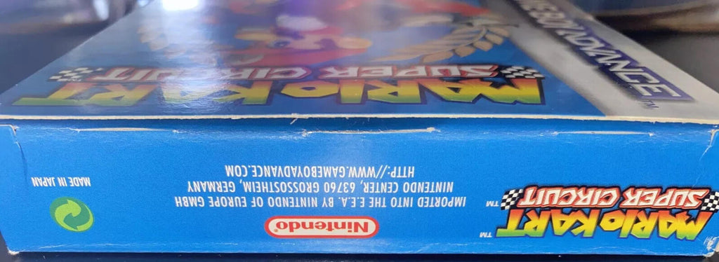 Mario Kart Super Circuit GameBoy Advance New Cartridge Rare