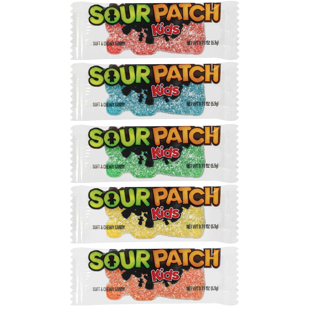 Sour Patch Kids Big Individually Wrapped Soft and Chewy Candy, 240 Count