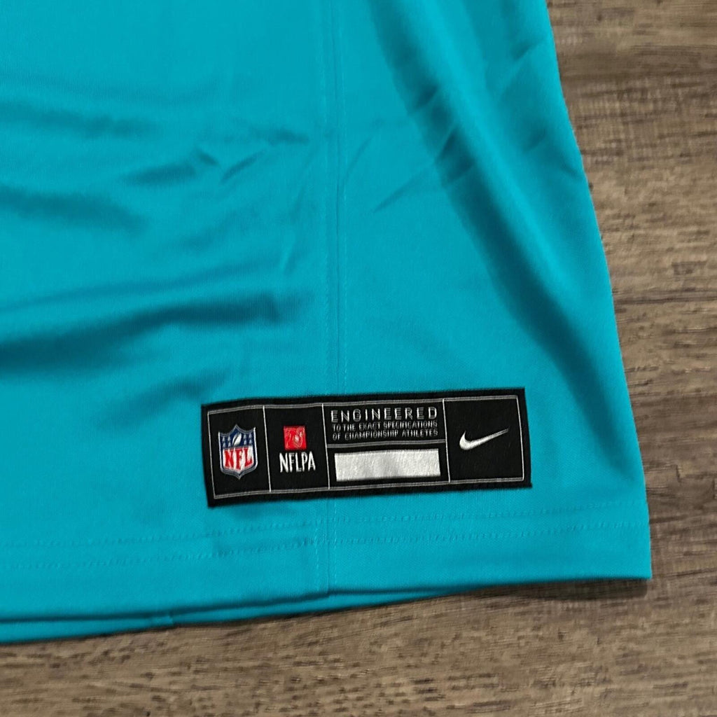 Nike Miami Dolphins Tyreek Hill #10 Aqua Football Jersey Mens Size 3XL NWT