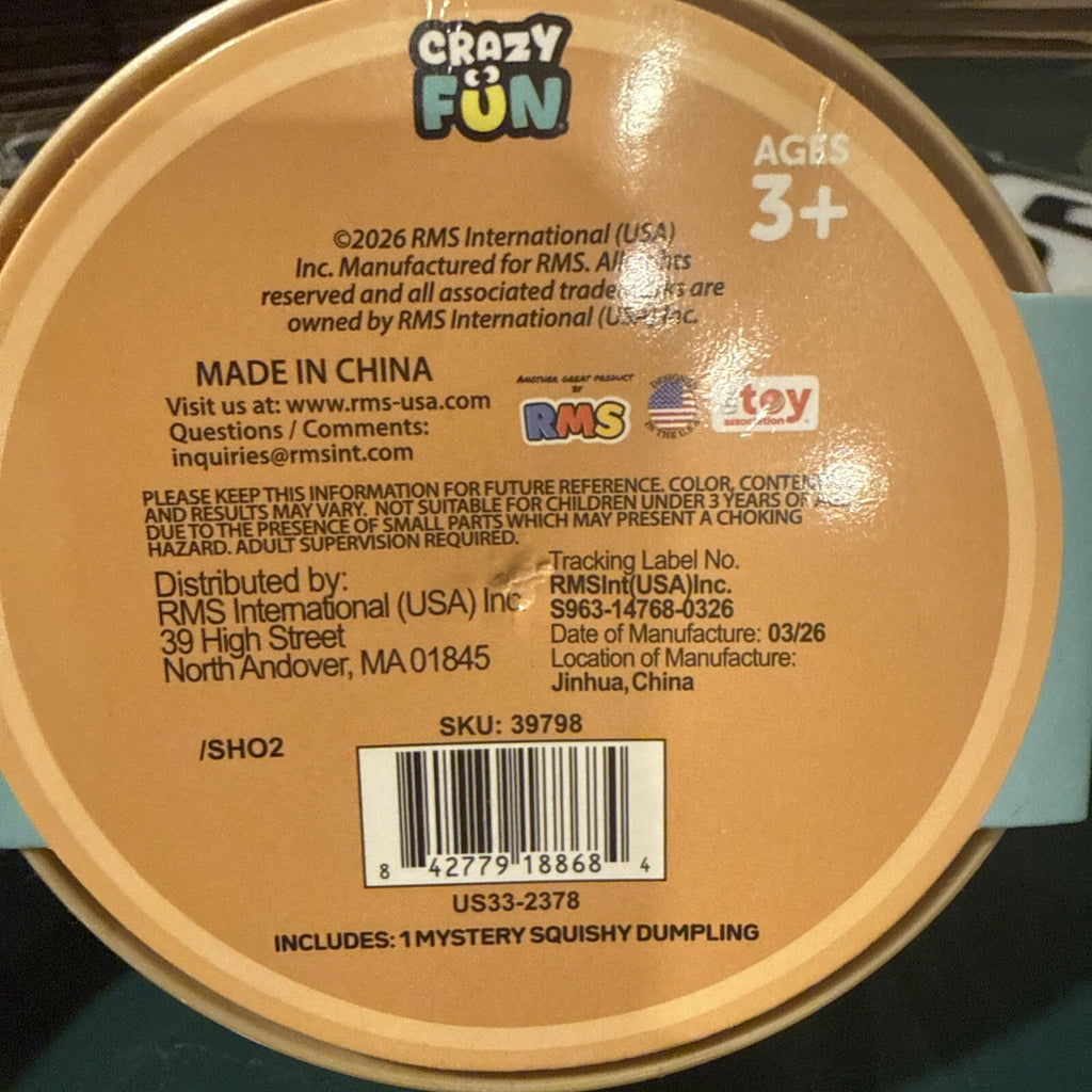 Authentic RMS -Crazy Fun Rainbow Mystery Bao Bun-Sealed-VIRAL