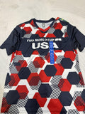 Team USA Soccer / Football Men’s Jersey Shirts (Large)