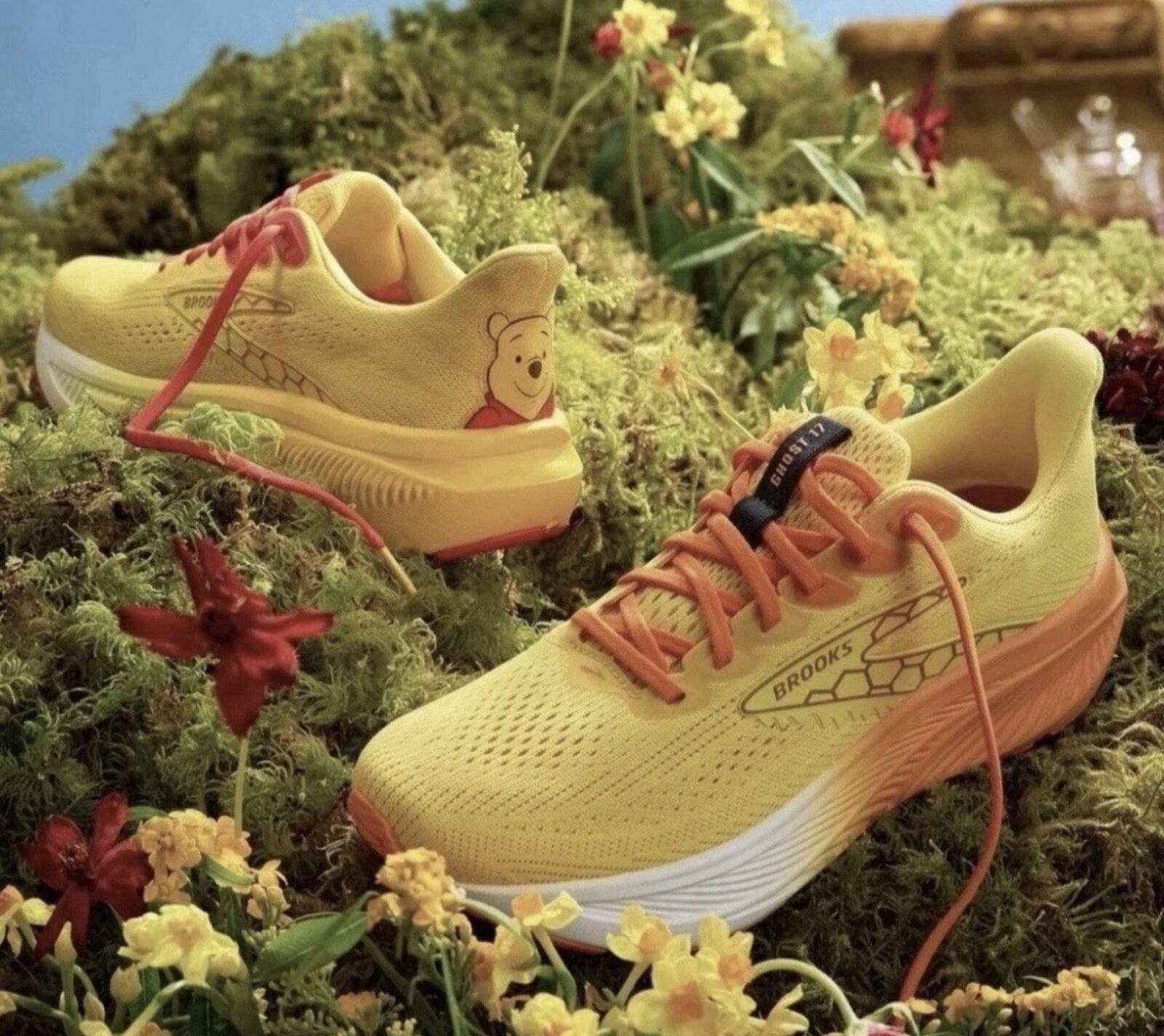 runDisney Brooks Ghost 17 WTP Pooh & Tigger Shoes W13 M11.5