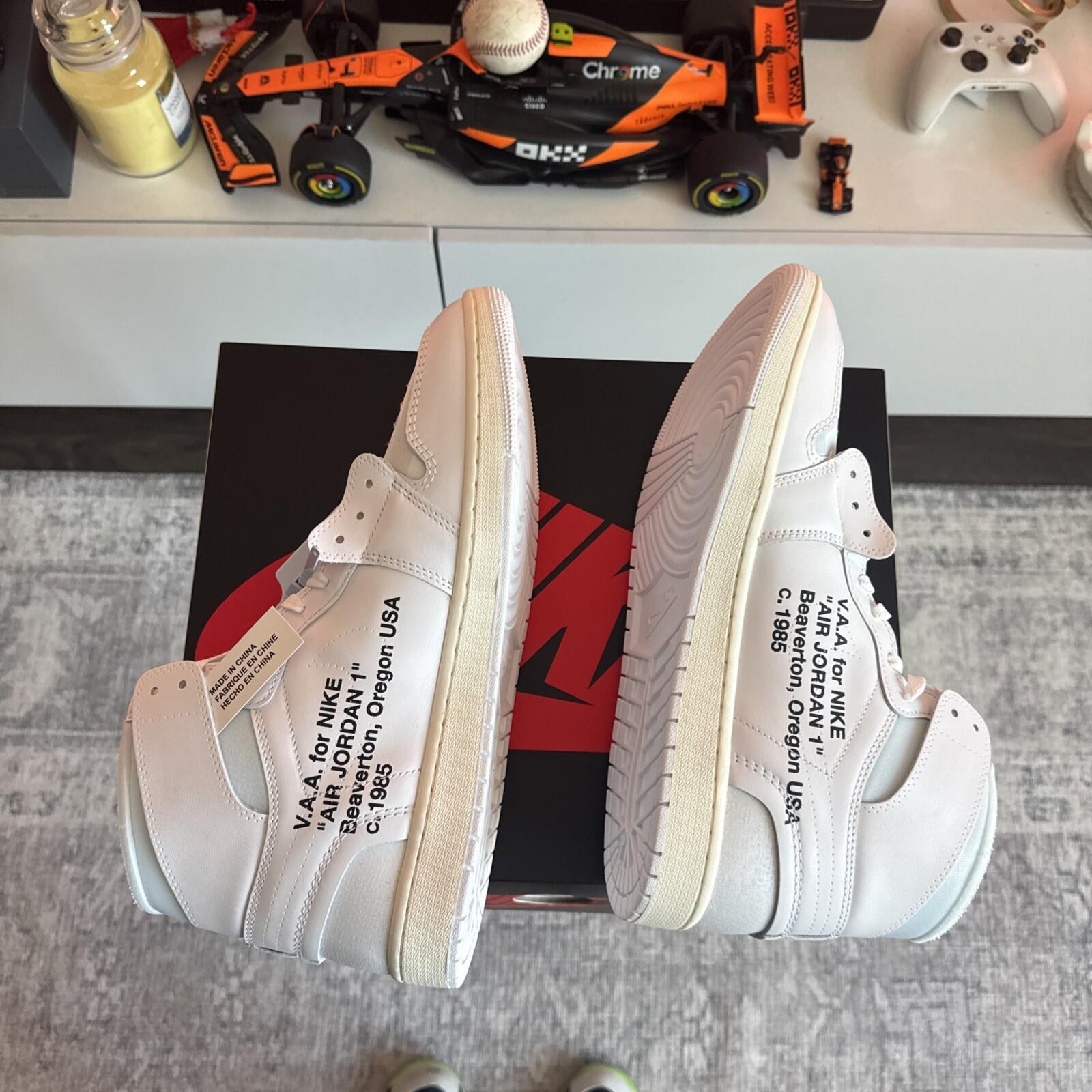 Nike Off-White x Air Jordan 1  Alaska V.A.A. Size 14