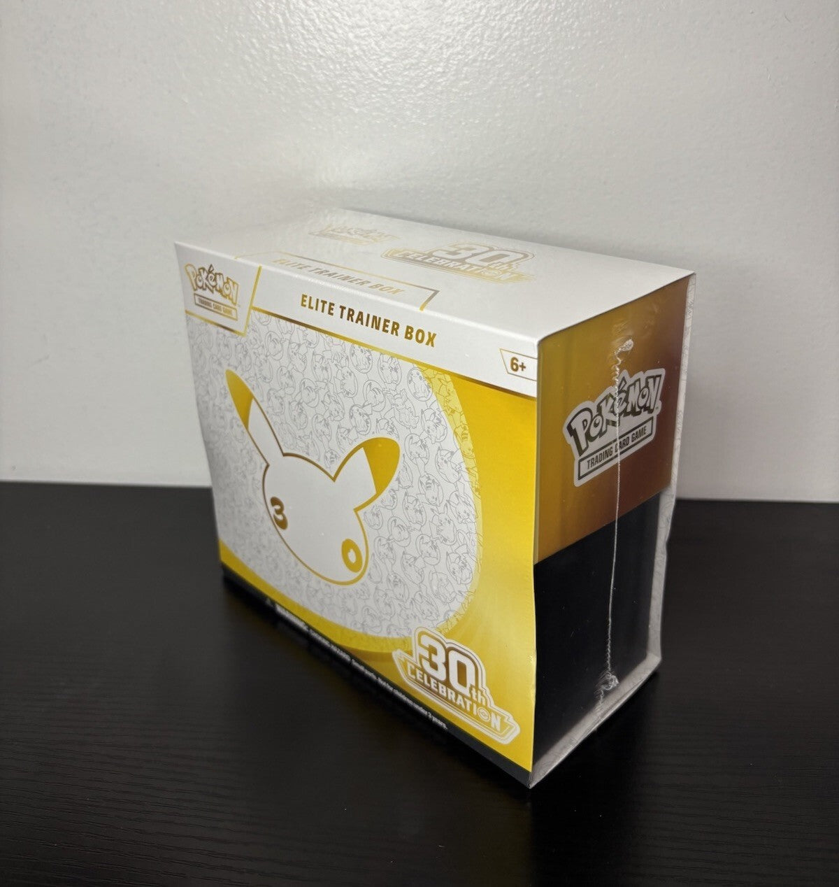 Pokemon 30th Celebration ETB Booster Bundle EX Box and Tech Sticker set