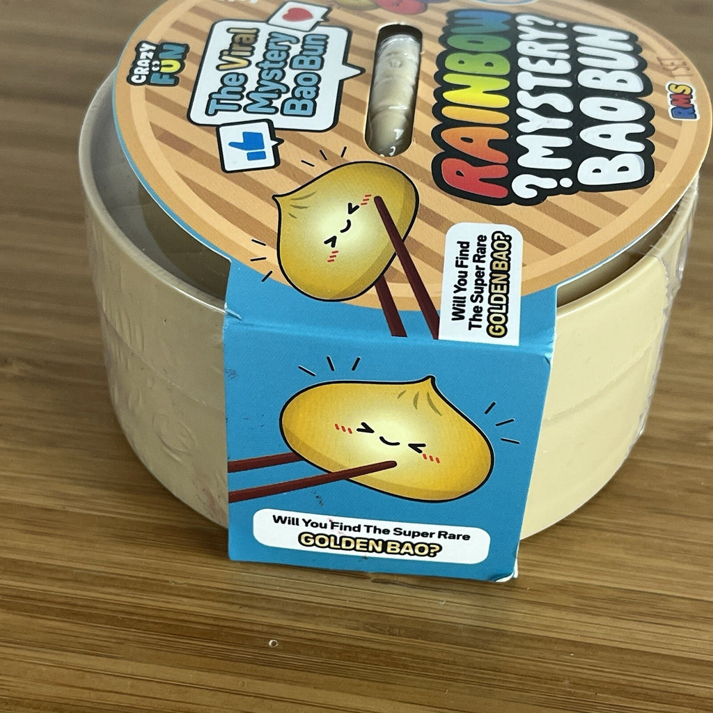 VIRAL Squishy Rainbow Mystery Bao Bun Dumpling Golden Bao Series RMS NEW