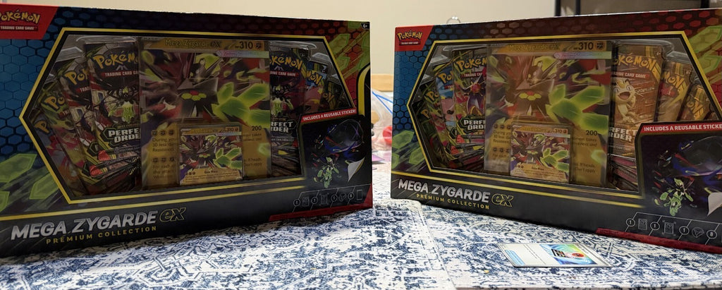 Pokémon TCG Mega Zygarde-EX Premium Collection Box Lot of 2