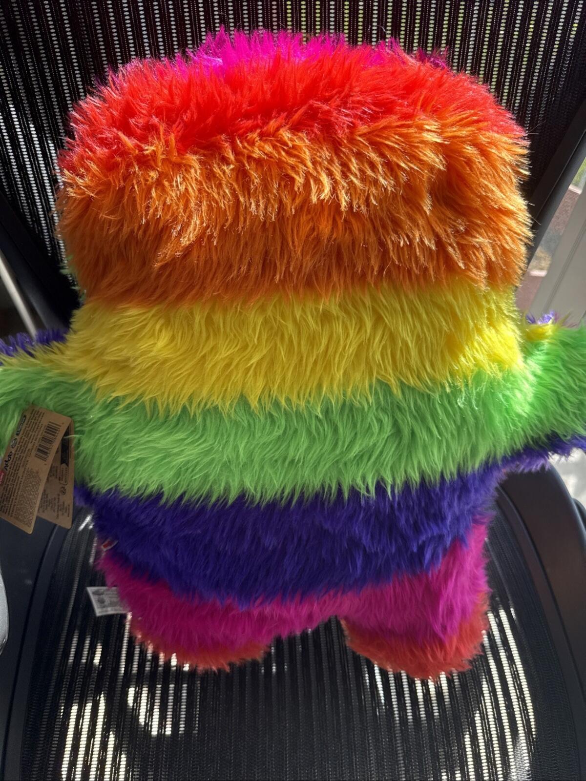 CATCH ME BIGG FUGGLER Fugg Oogah Boogah 17" Rainbow Plush