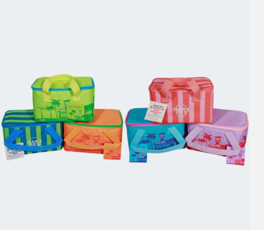Trader Joe's Mini Insulated Bag 2026 Summer Fun Full Set Of 6 NEW AUTHENTIC