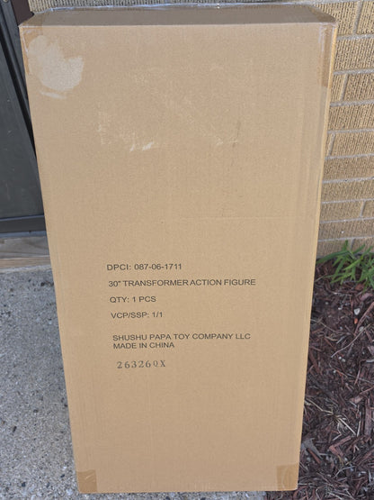 1984 Optimus Prime [BIG-FIGS | TRANSFORMERS] 30" Action Figure (Factory Sealed)