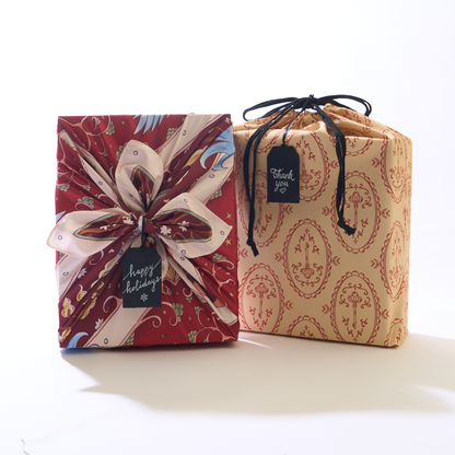 Medium Fabric Gift Wrap Set