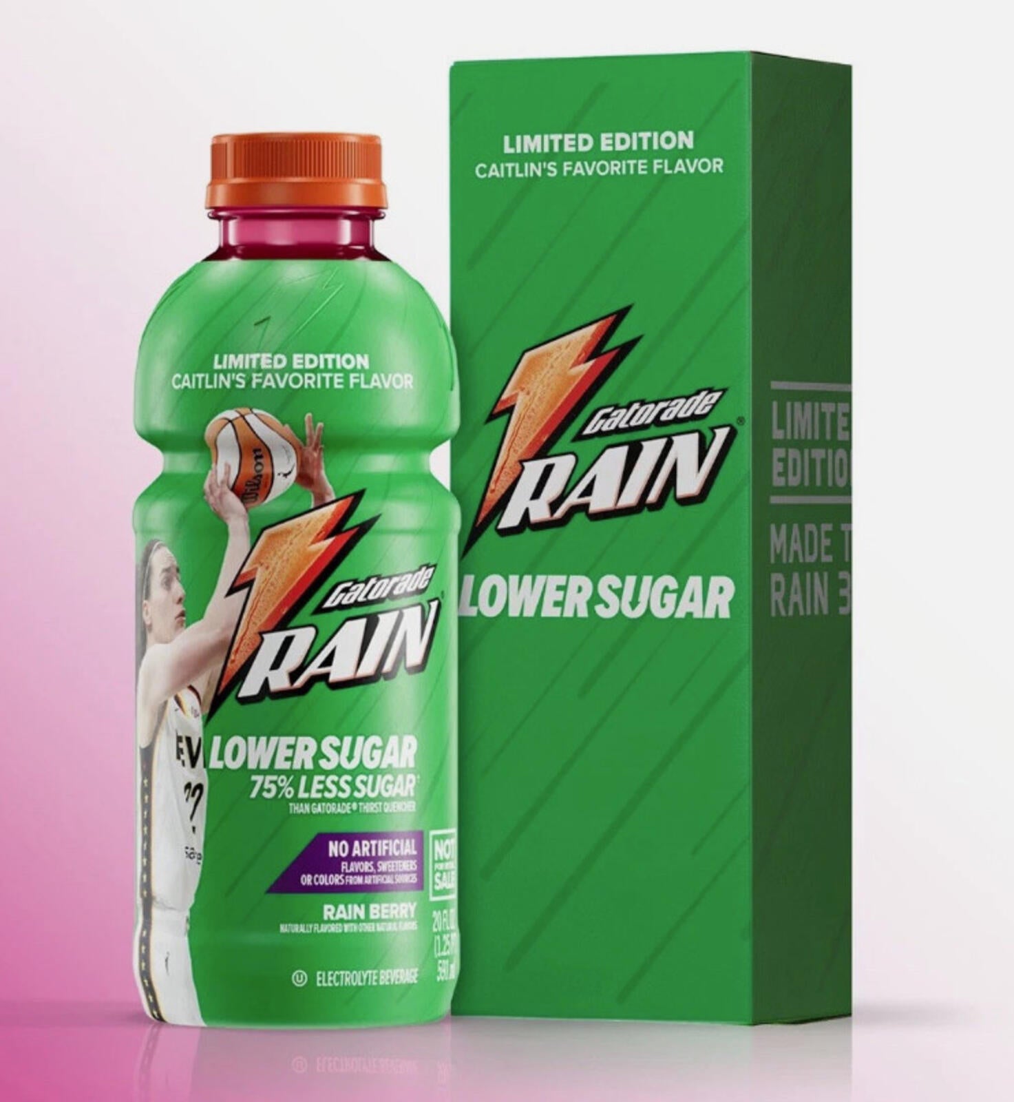 Caitlin Clark x Gatorade Capsule Rain Berry & Sideline Towel