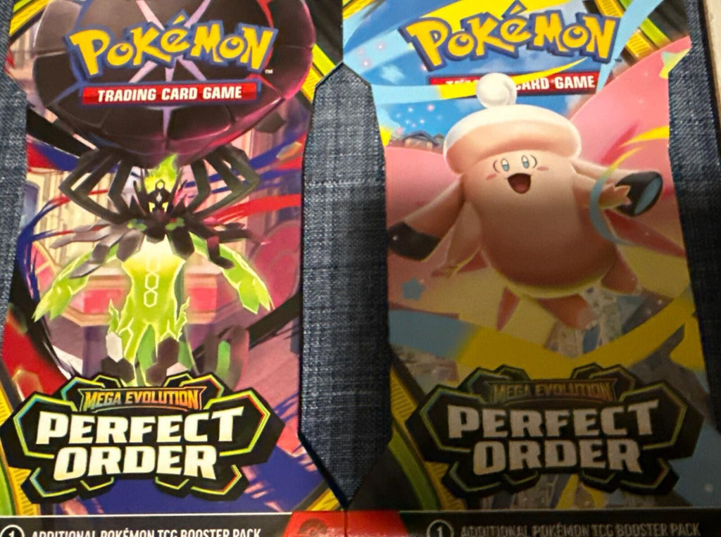 Pokemon Perfect Order Sleeved Booster Pack!  6 packs