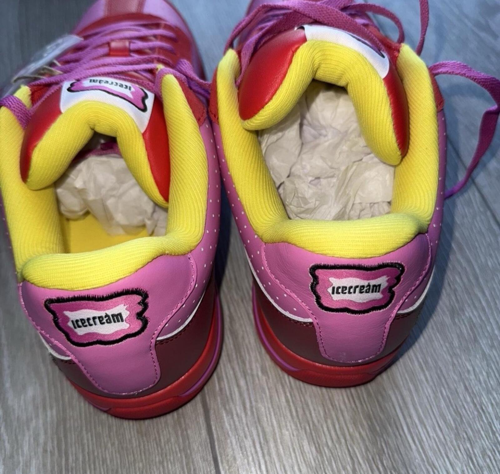 Reebok BBC  x Pharrell x Board Flip Pink Lemonade Size 15