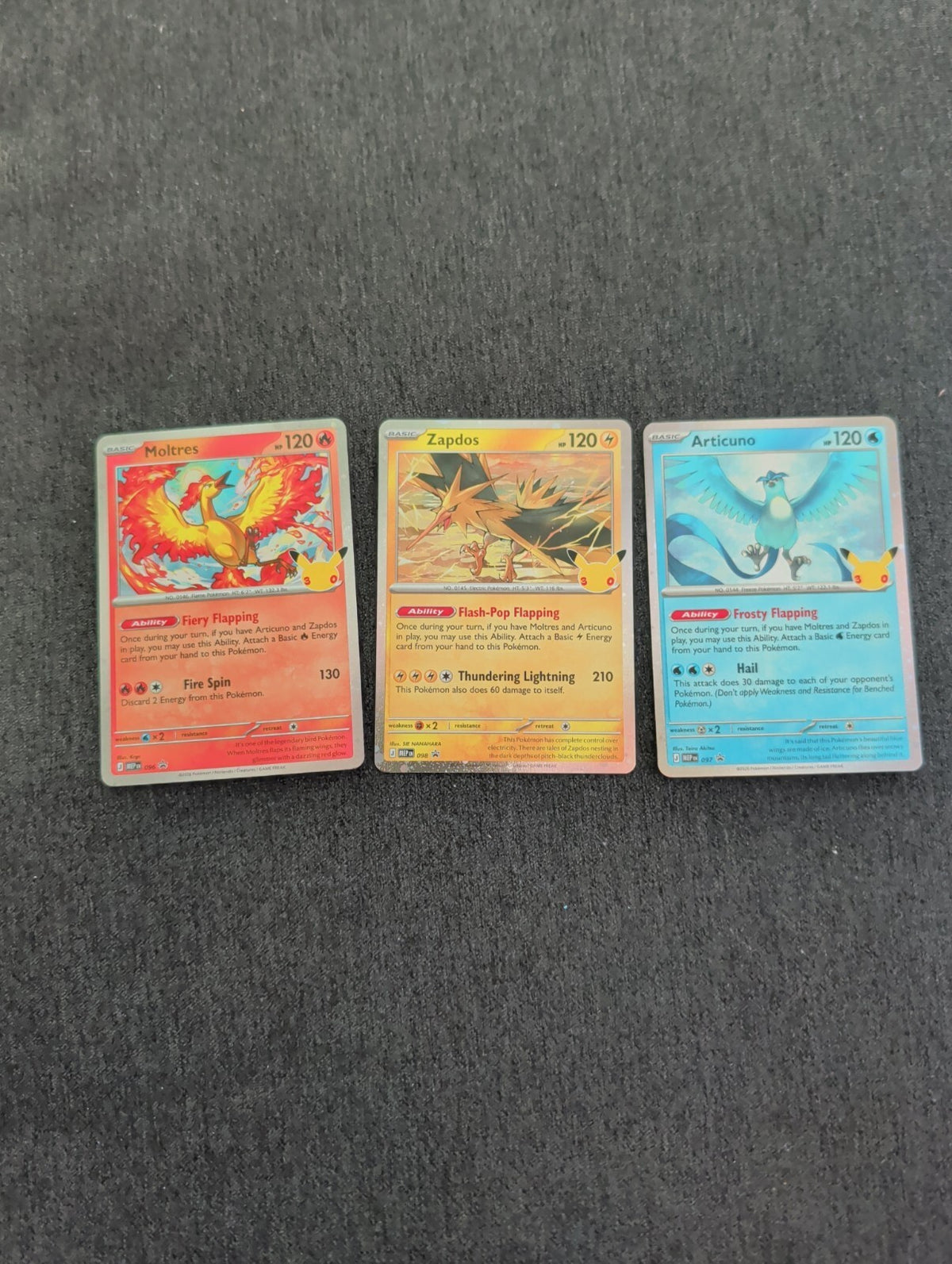 The Three Legendary Birds Promos From 30Th Anniversary Poster ￼