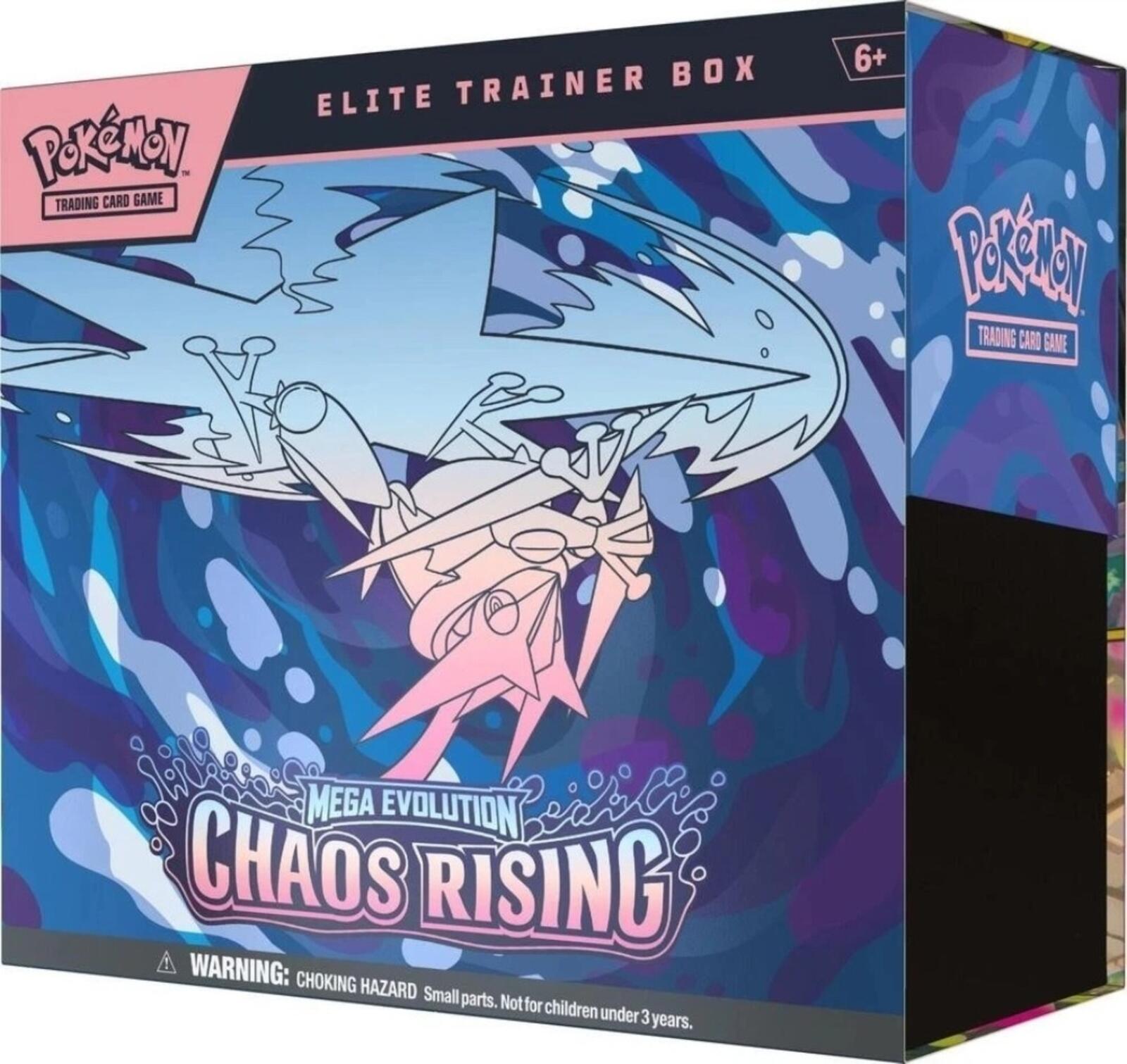 Pokémon Chaos Rising Elite Trainer Box ETB Factory Sealed In Hand