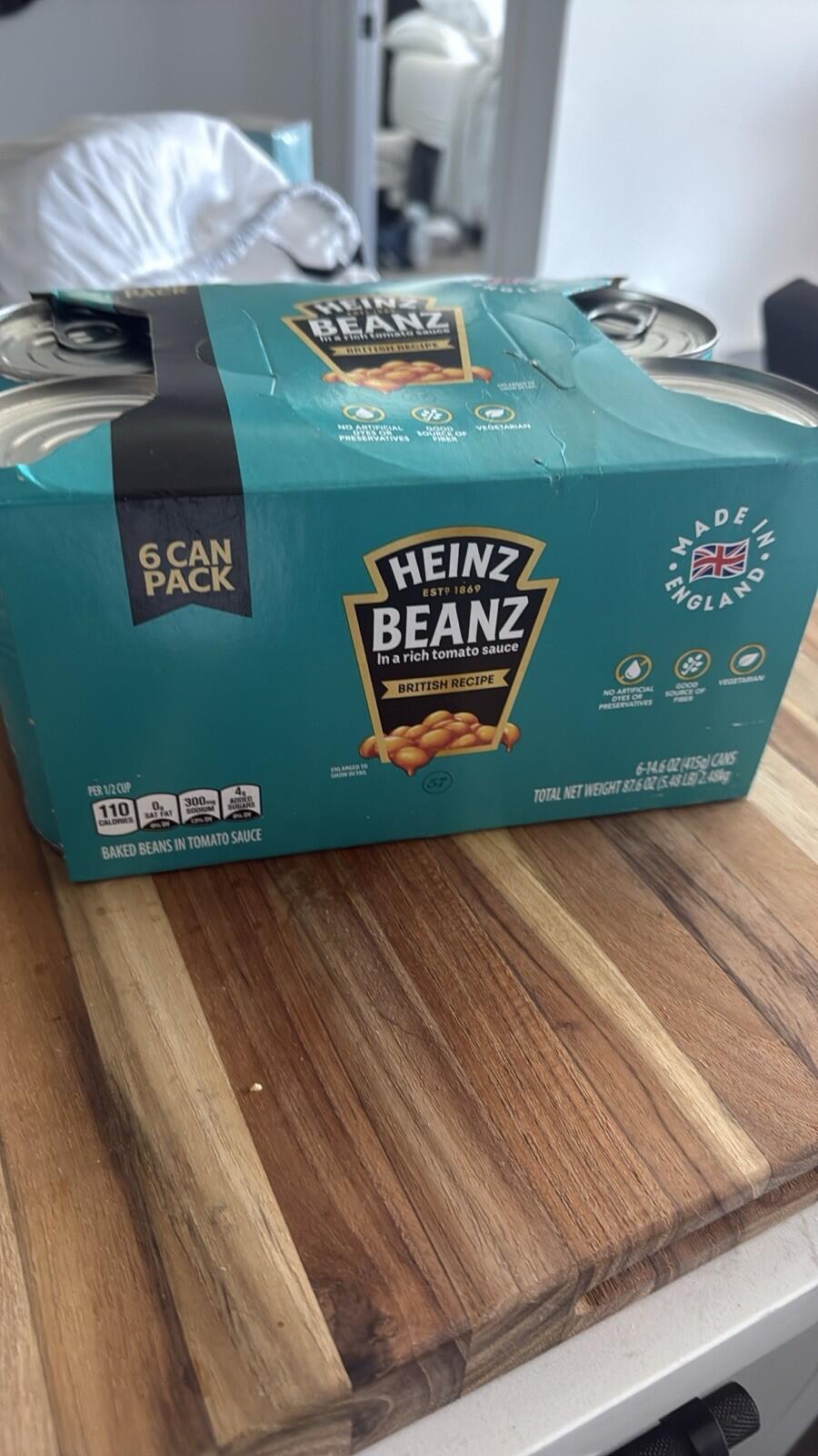 6 Pack Heinz Beans