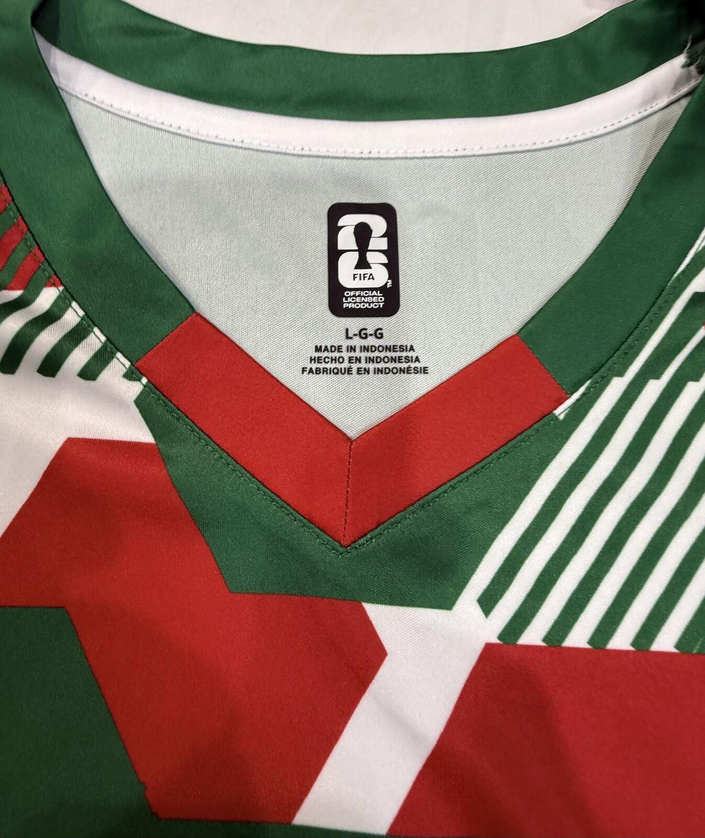 FIFA Mexico World Cup 2026 V Neck Jersey Tee Men’s Large