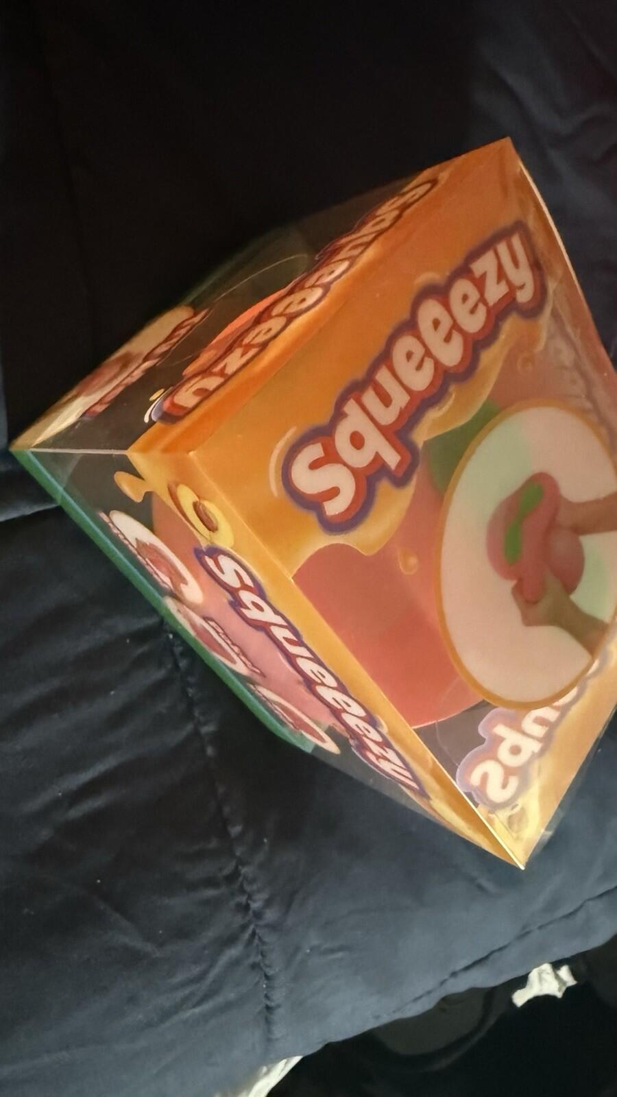 Sunny Days Jumbo Squeezy Peach  Squishy Stress Sensory Fun