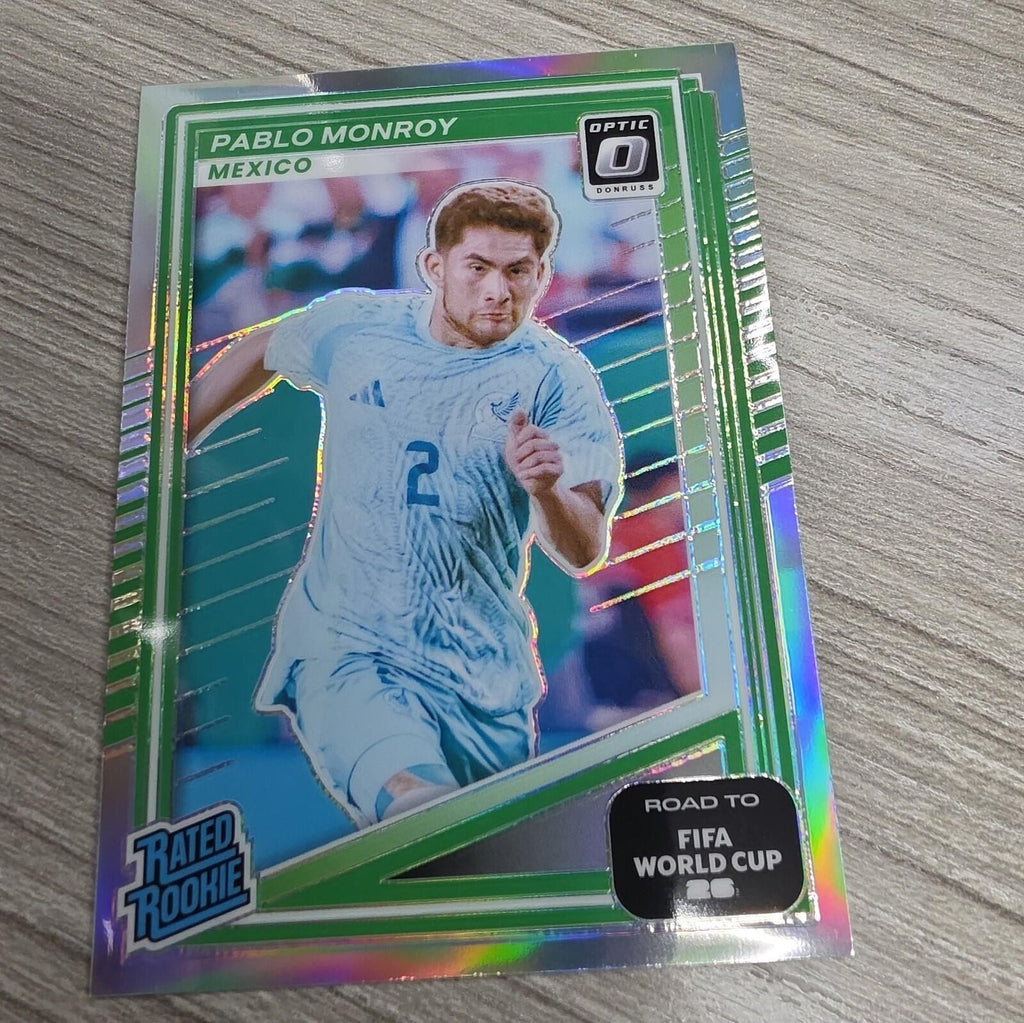 Pablo Monroy 2026 Donruss Road To FIFA World Cup Optic Rookie Silver Prizm