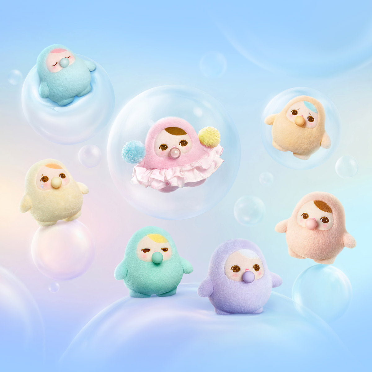 PUCKY BEANIE BUBBLE UP SERIES - Plush Pendant Blind Box