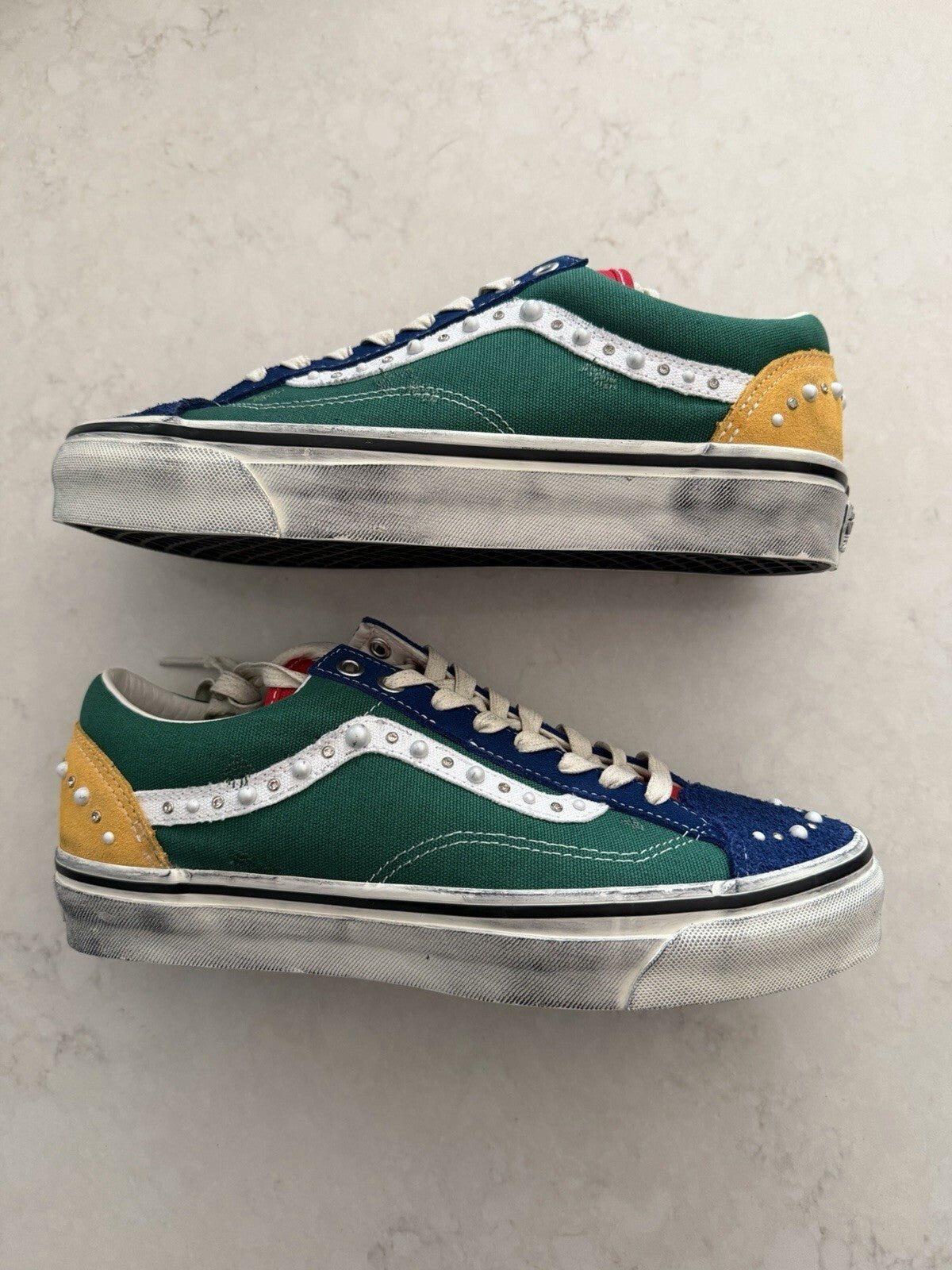 Size 9 Men Vans Premium OTW Old Skool 36 LX Pearlized Yacht Club Green New