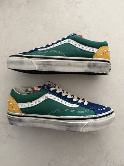 Size 9 Men Vans Premium OTW Old Skool 36 LX Pearlized Yacht Club Green New