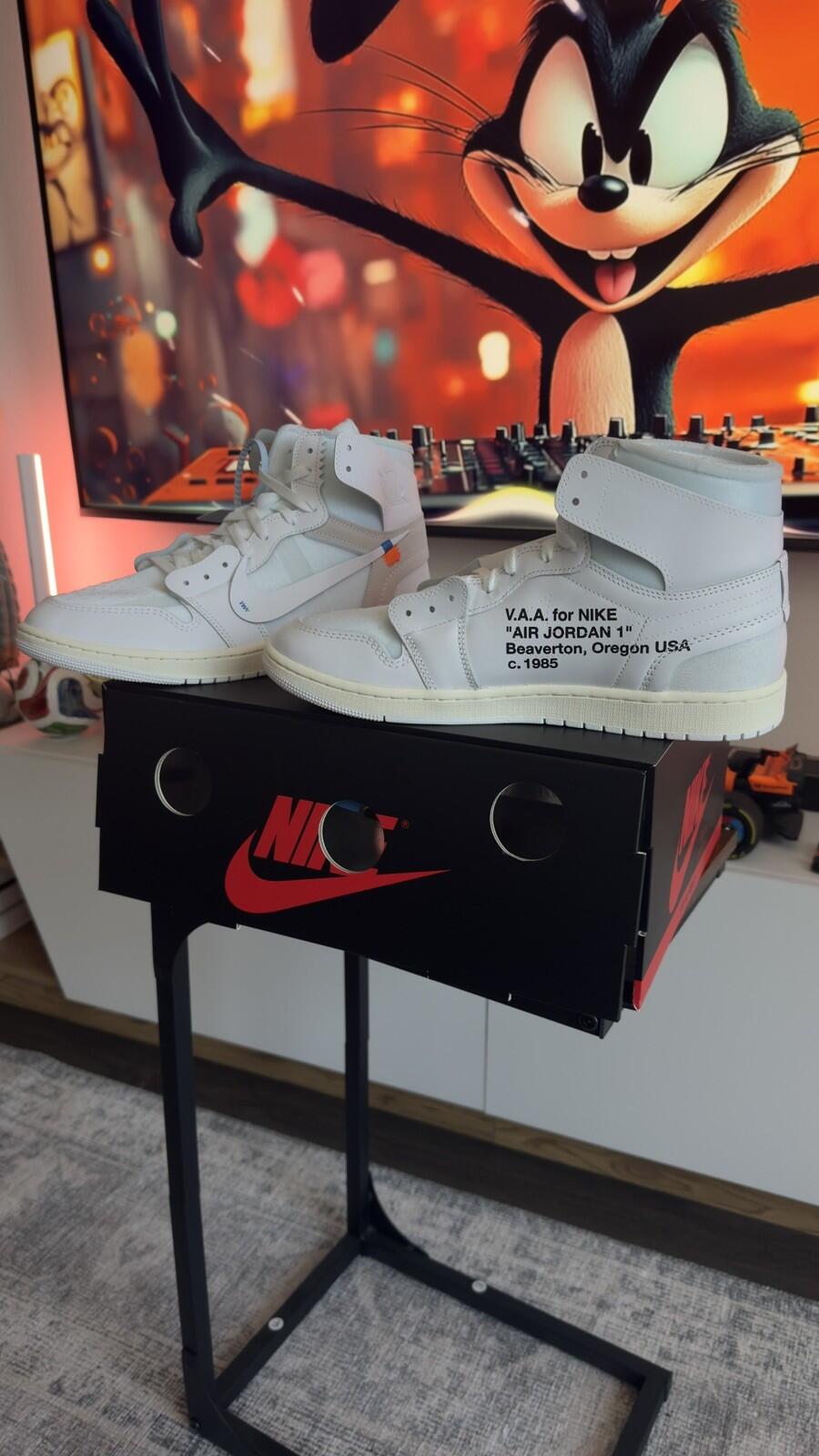 Nike Off-White x Air Jordan 1  Alaska V.A.A. Size 14