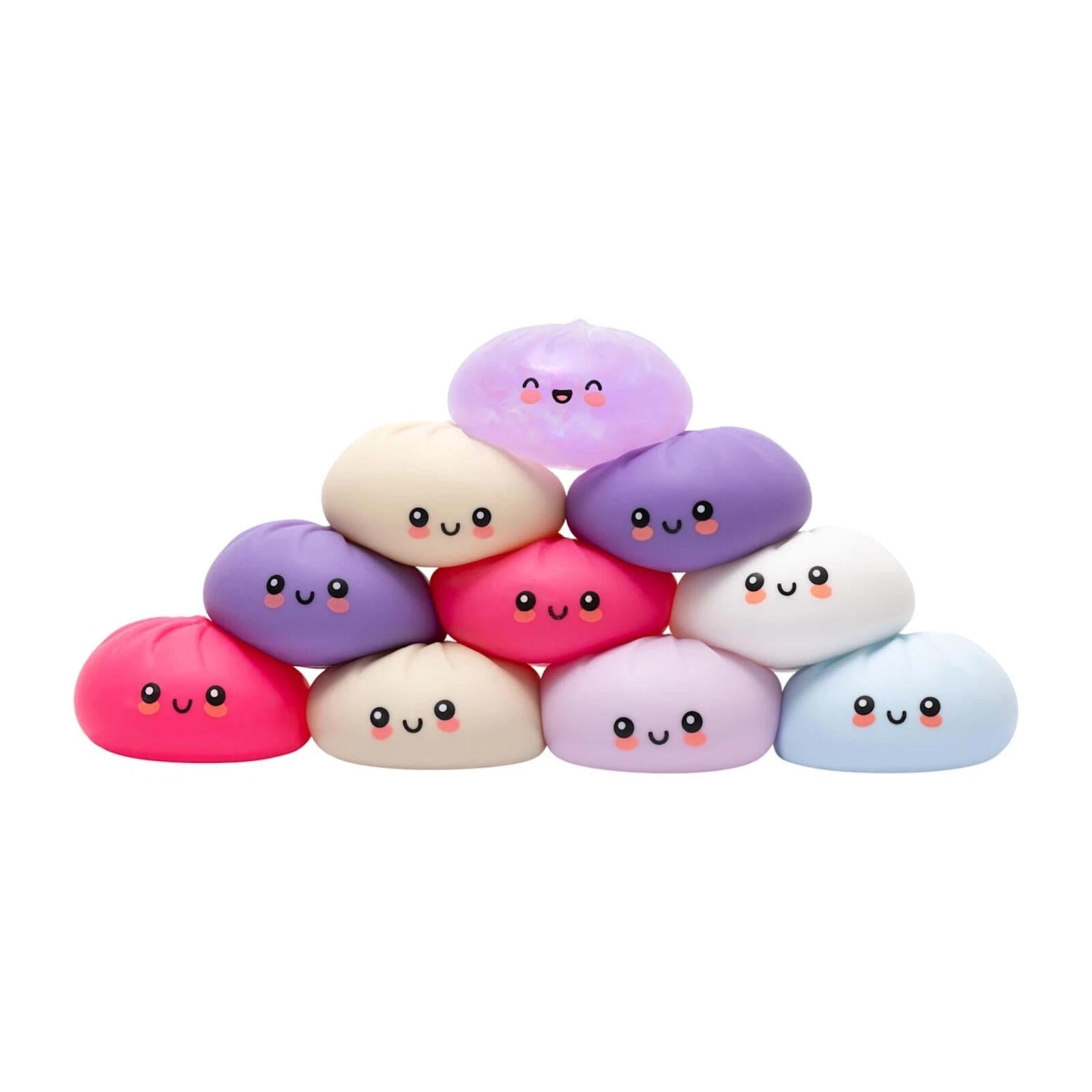 NEW SEALED Crazy Fun® Mystery Purple Ribbon Squishy Bun Set (Styles May Vary)
