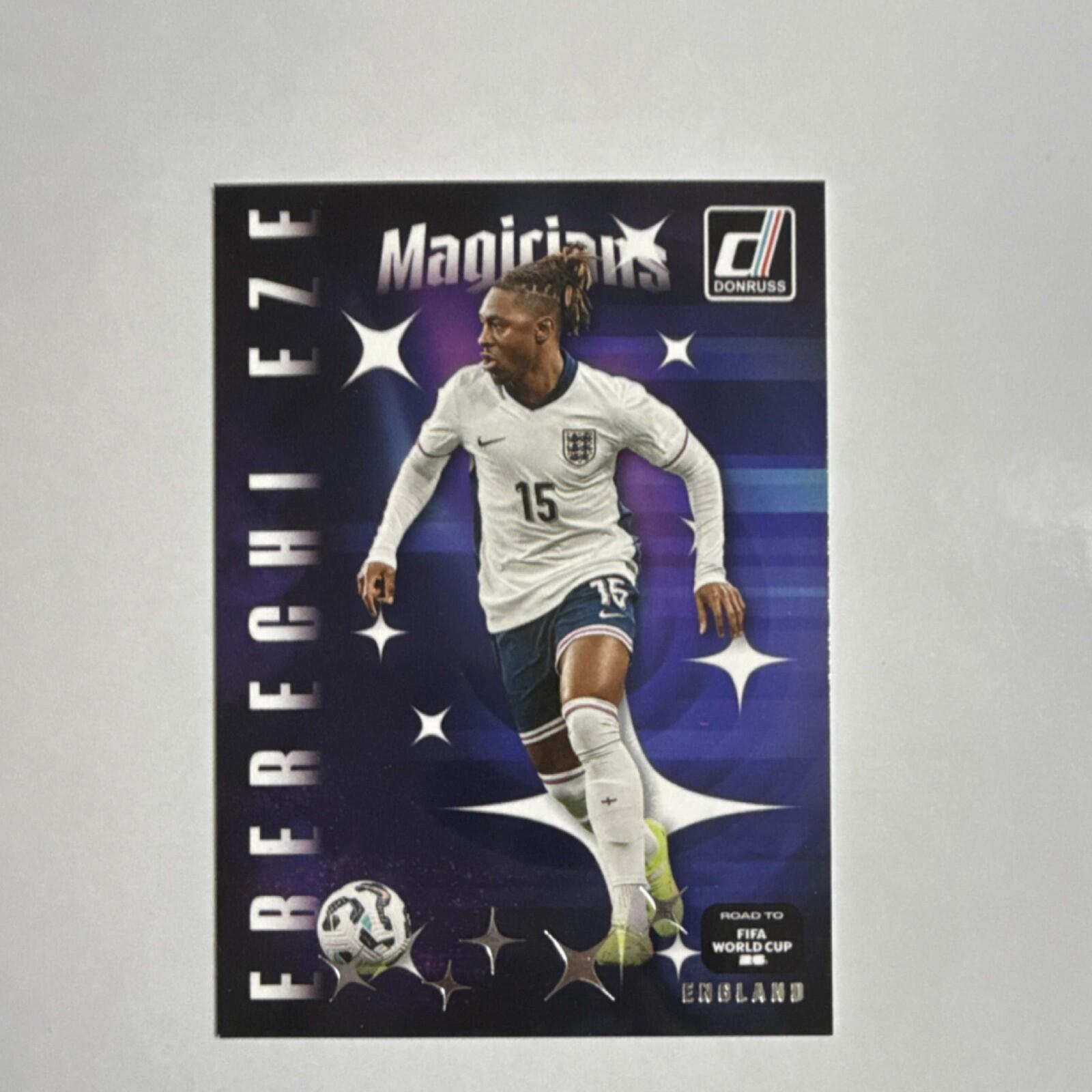 Panini Donruss Magicians 2025-26 Soccer Card Lot Paz Balogun Rodrygo Silva Eze …