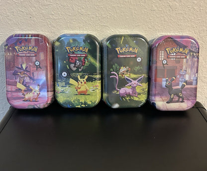 Pokémon TCG: 30th Anniversary Celebration Mini Tins Lot of 4x
