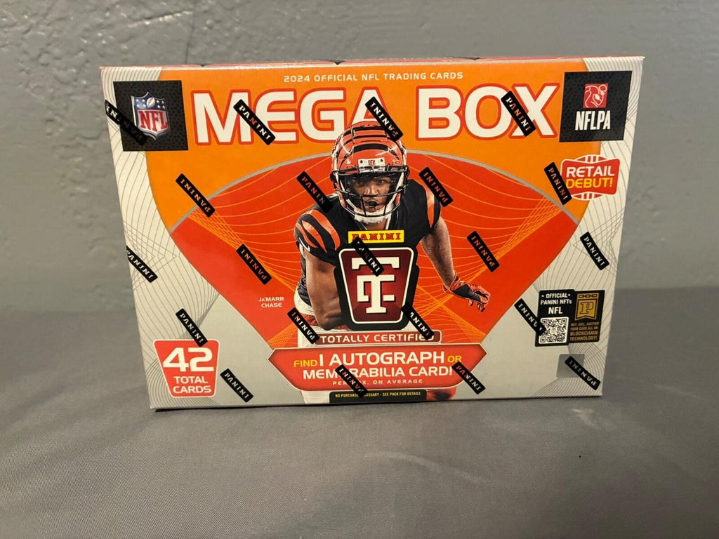 2024 Panini Totally Certified NFL Football Mega Box - Factory Sealed