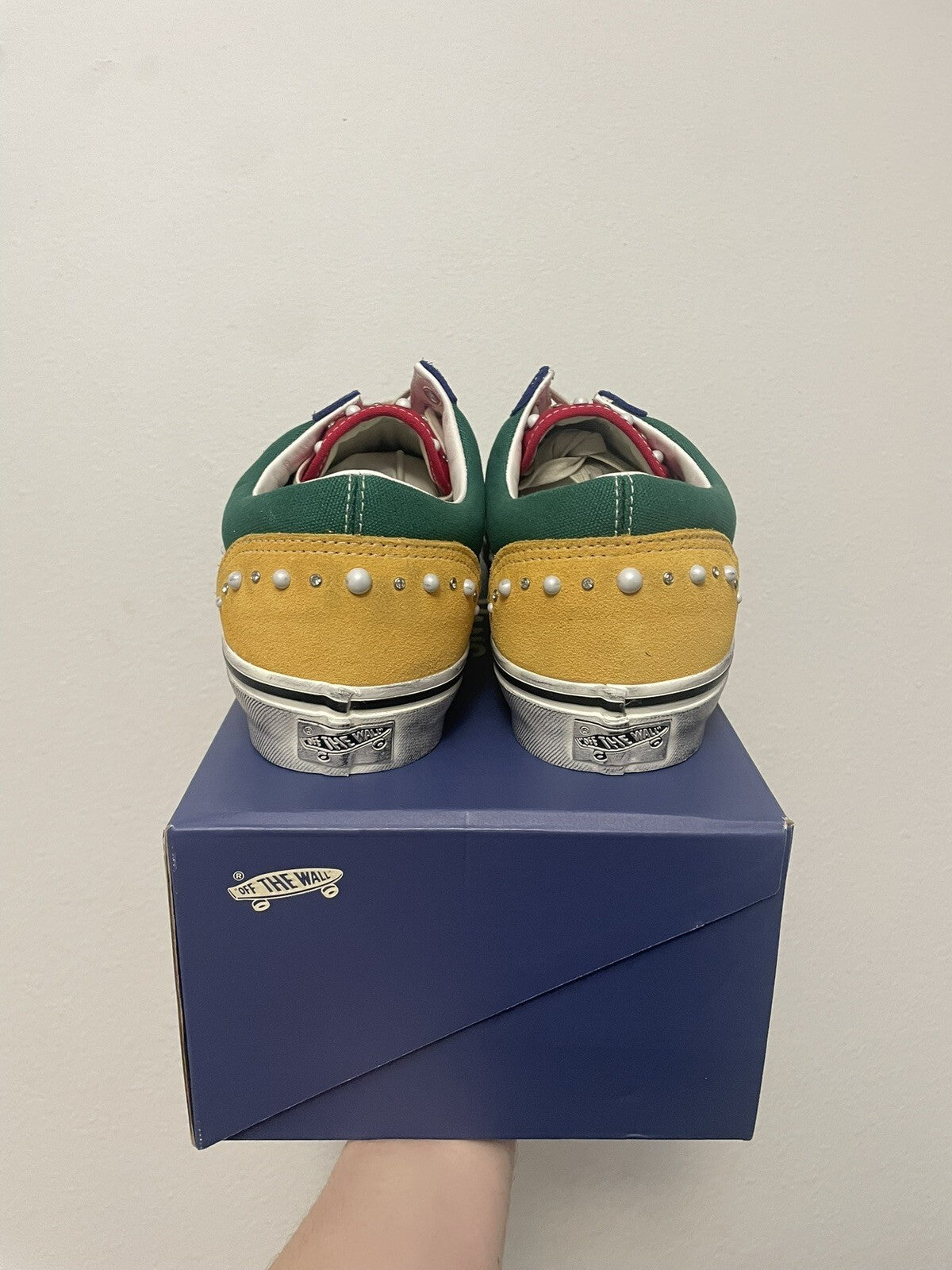 Men’s Size 13 Vans LX Old Skool 36 Pearlized Pack Yacht Club IN HAND