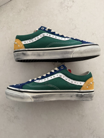 Size 9 Men Vans Premium OTW Old Skool 36 LX Pearlized Yacht Club Green New