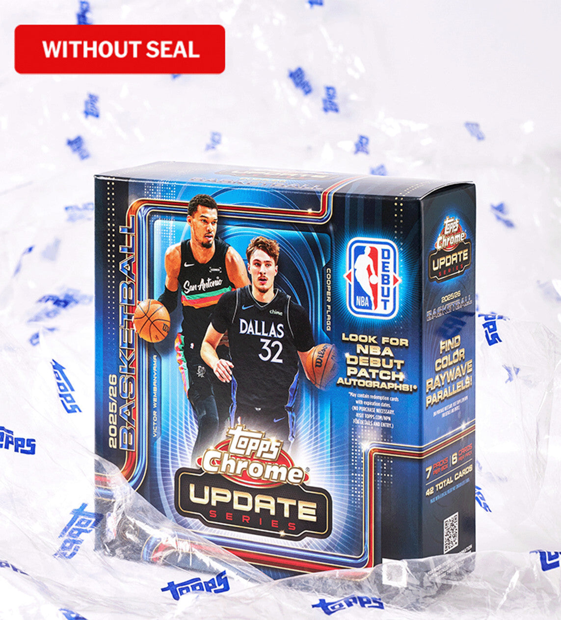 2025-26 TOPPS CHROME UPDATE Basketball MEGA BOX NBA NEW NO SEAL Presale QTY