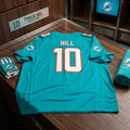 Nike Miami Dolphins Tyreek Hill #10 Aqua Football Jersey Mens Size 3XL NWT