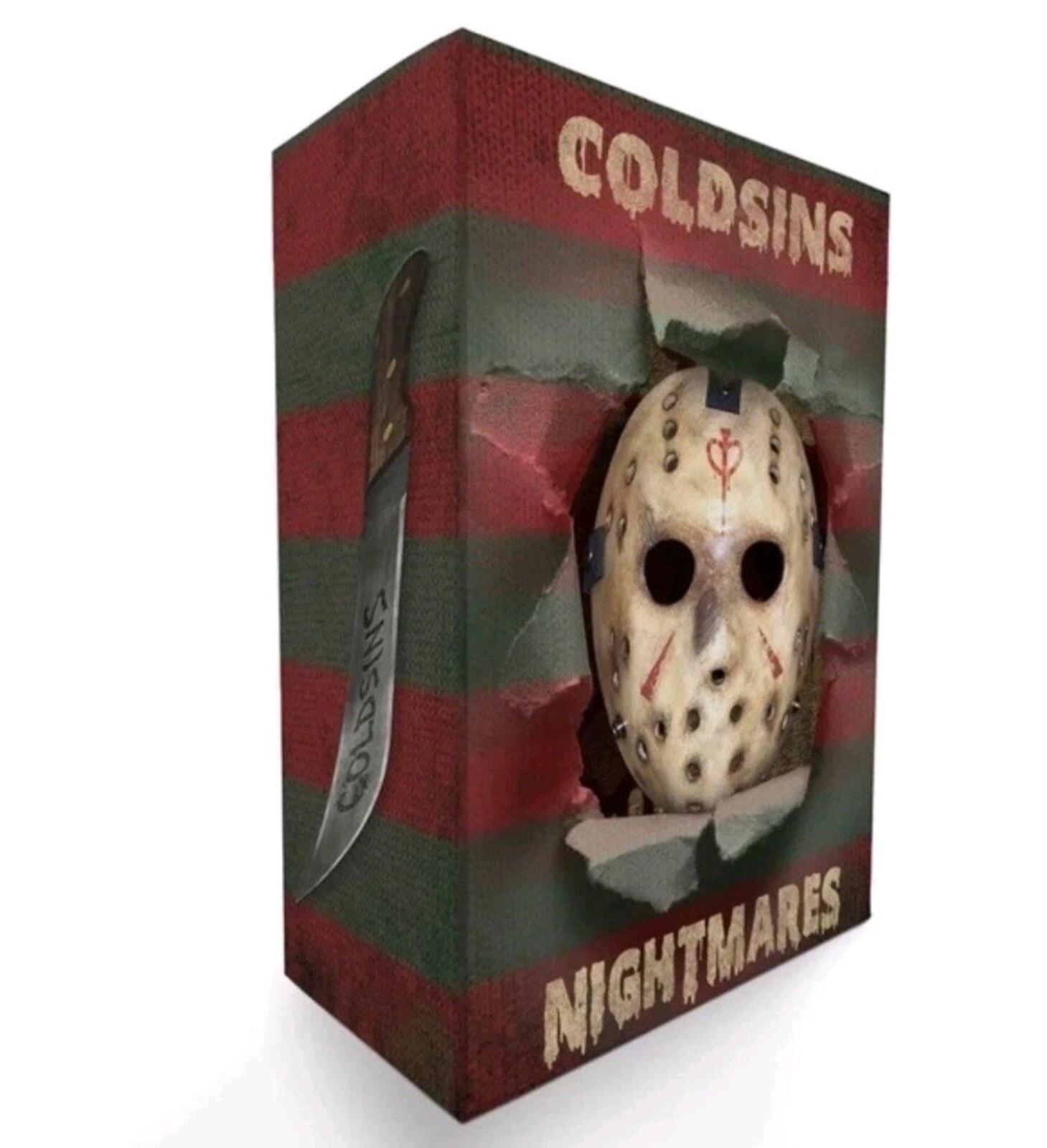 ColdSins Nightmares Custom Jordan 1 Low Men Sz 14 Freddy vs Jason CONFIRMED