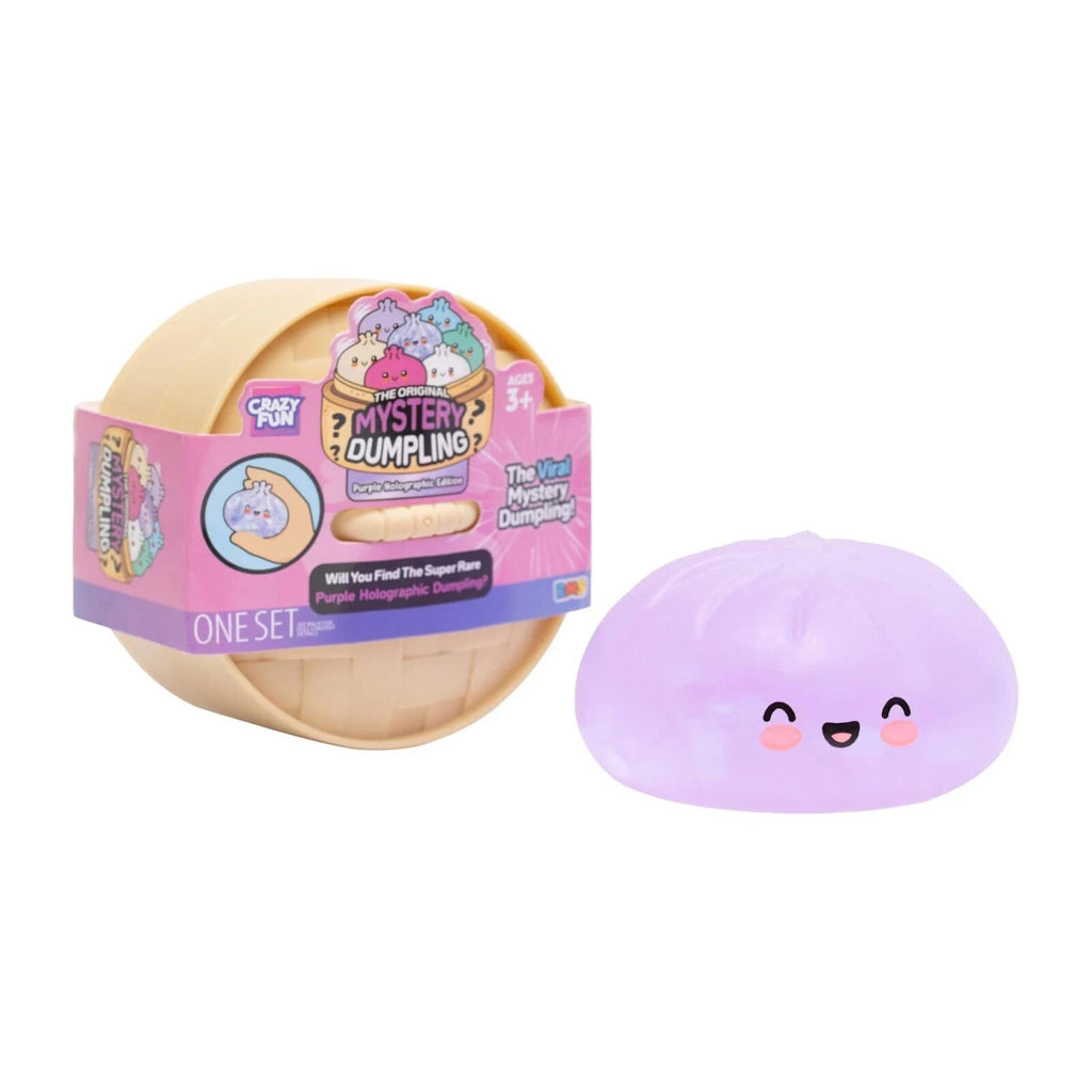 NEW SEALED Crazy Fun® Mystery Purple Ribbon Squishy Bun Set (Styles May Vary)