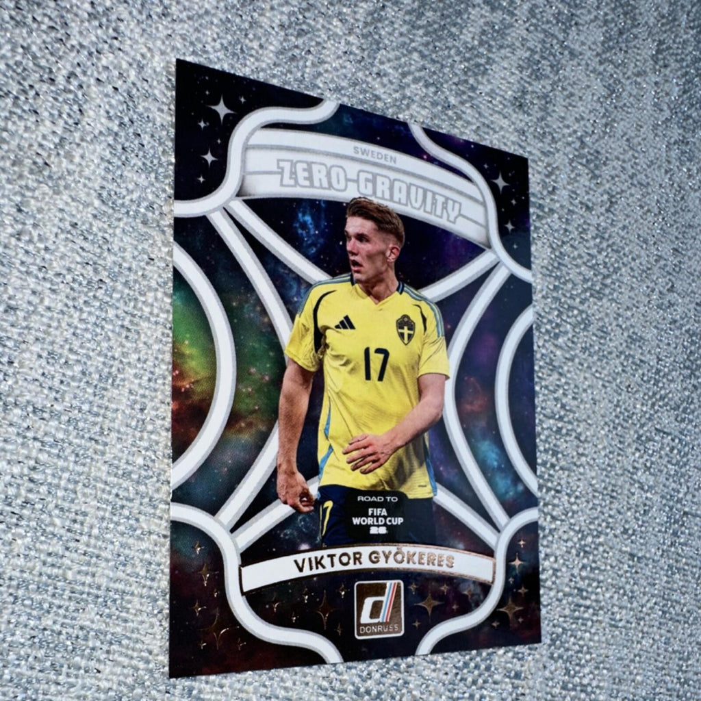 Panini Donruss 2025-26 Zero-Gravity #11 Viktor Gyokeres Sweden Soccer Card