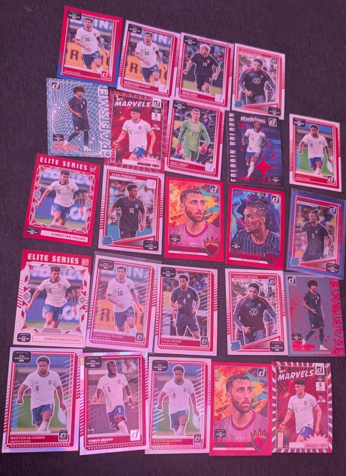 Donruss Road To World Cup USA cards