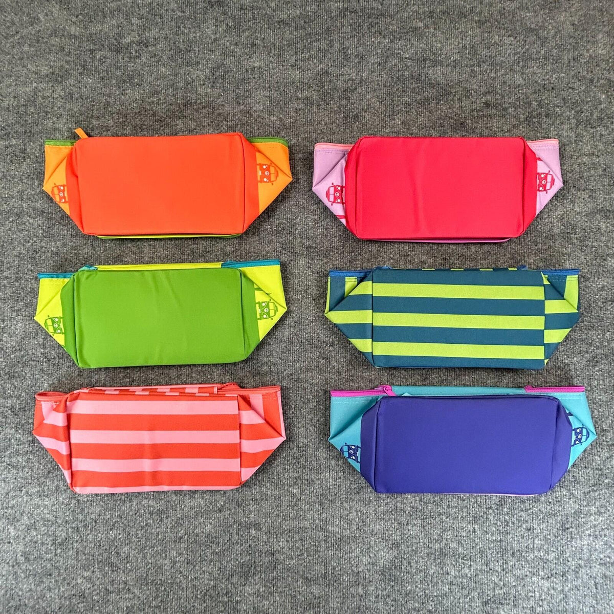 Trader Joes Mini Insulated Tote Bag Set of 6 Cooler Lunch Bags Summer 2026 NWT