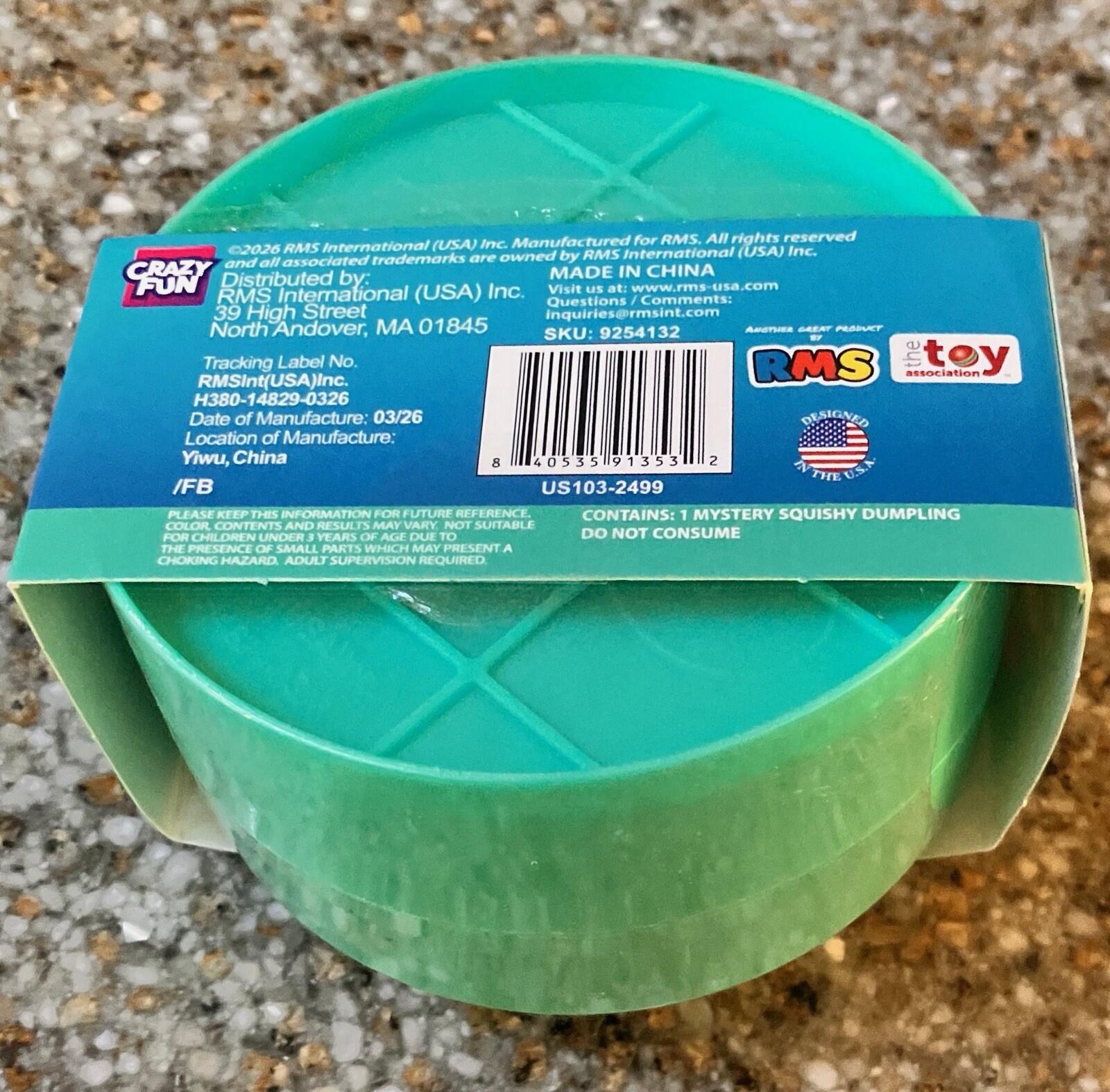 RMS Crazy Fun Squishy Bun 🦈 Shark Edition Mystery Dumpling SEALED!
