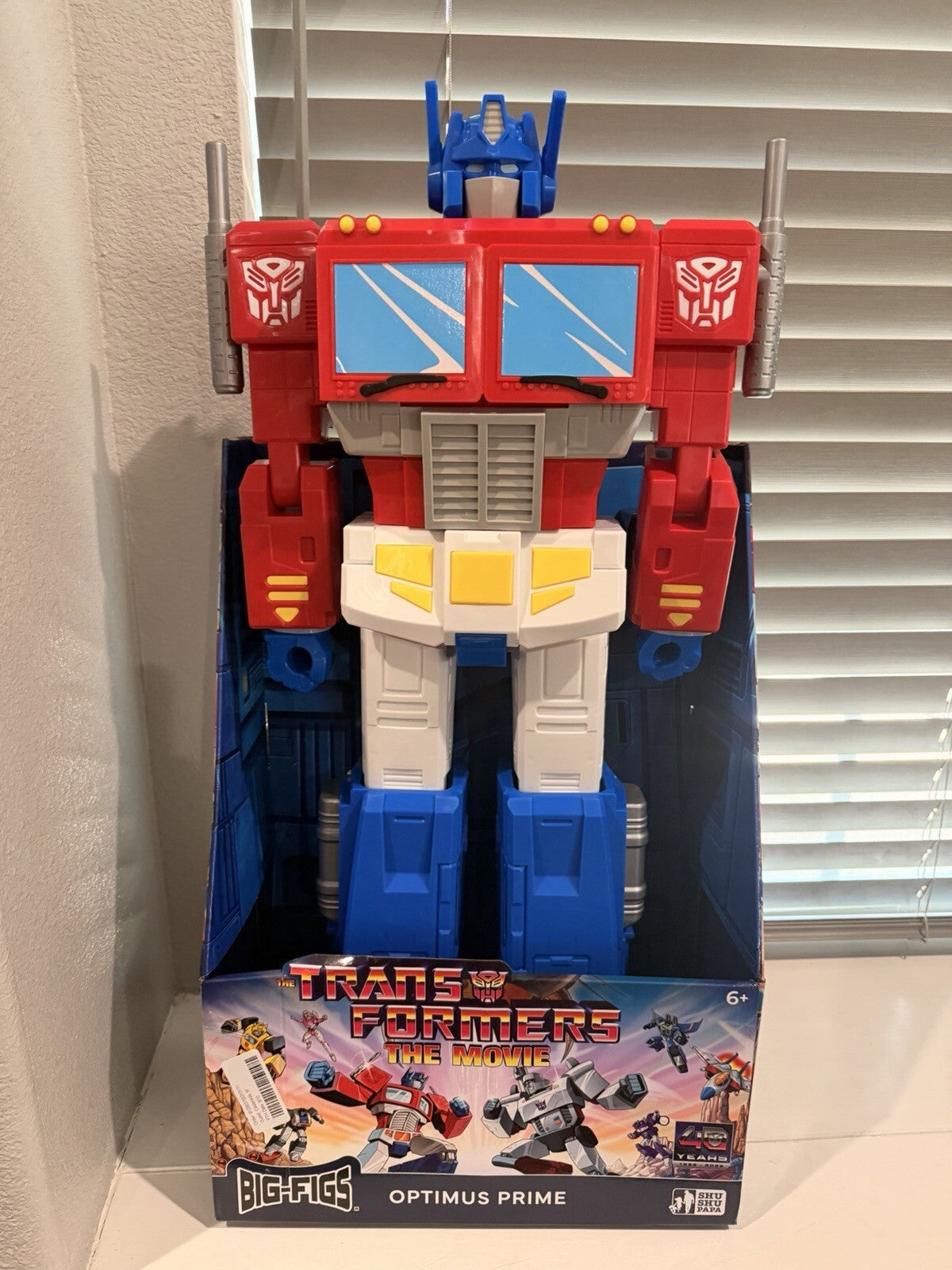 NEW Big-Figs 30" Transformers Optimus Prime Action Figure Target Exclusive