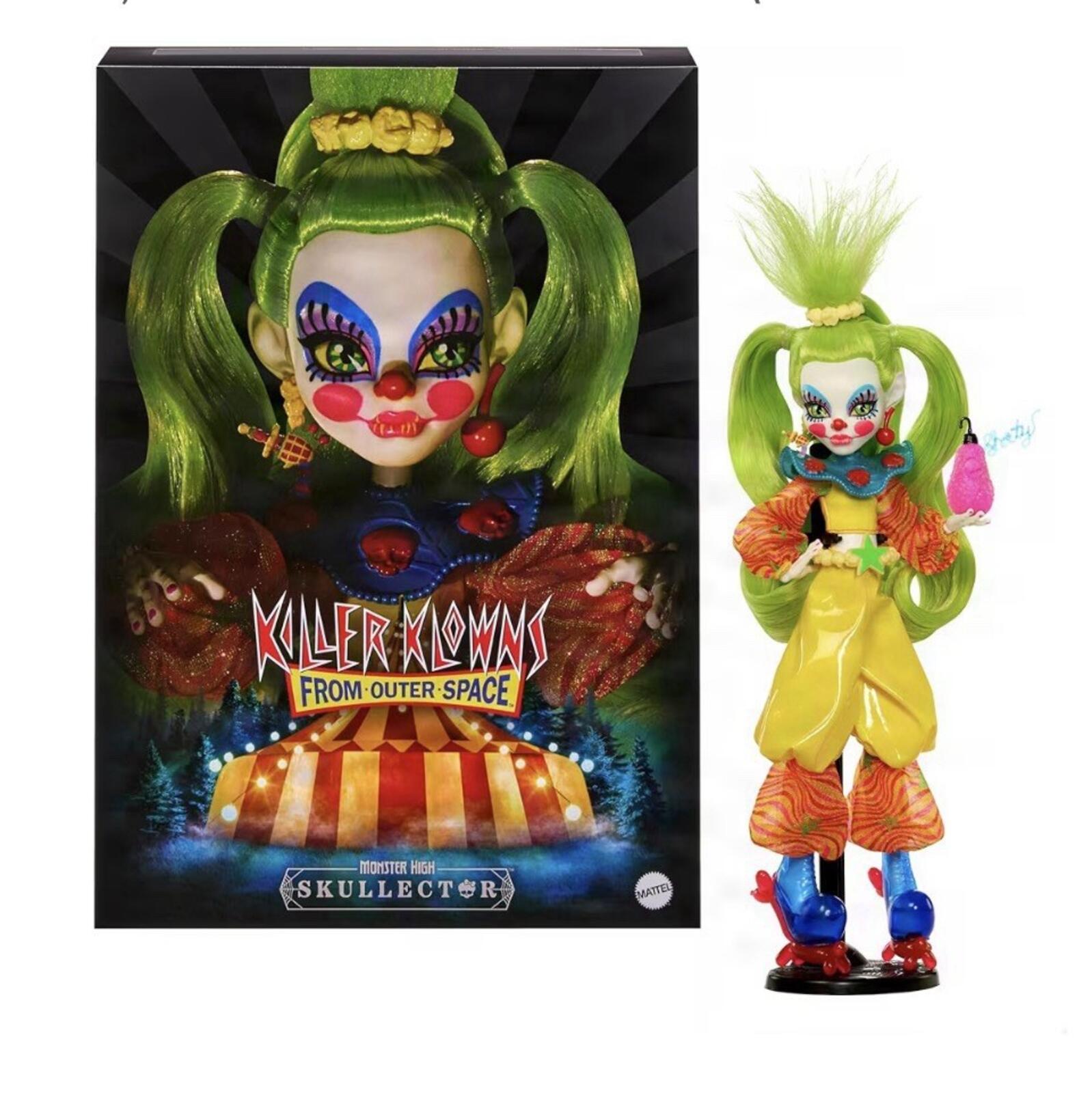 Monster High Skullector Shorty Doll Killer Klowns From Outer Space ✨ PRESALE