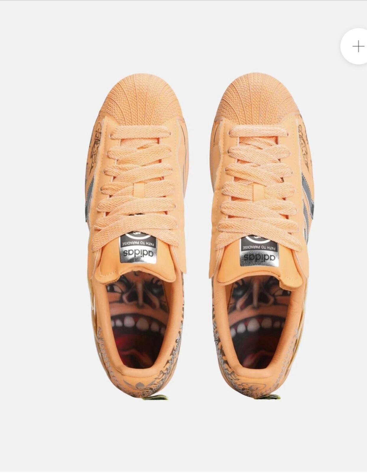 Adidas x Hellstar M12 Superstar “Hazy Orange” LA1501