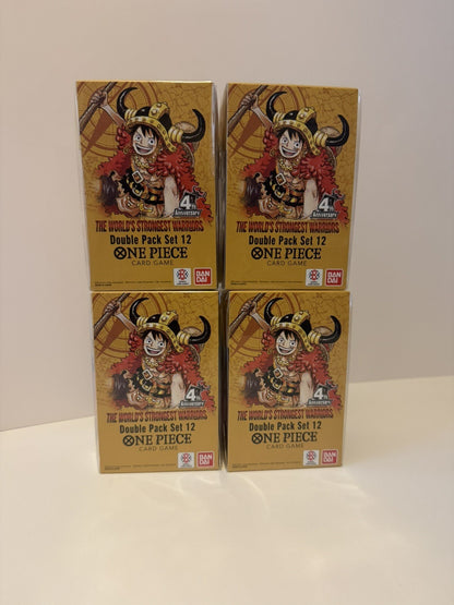 🔥x4🔥OP17 Double Pack Set🔥 4th Anniversary OP-17 Sealed FAST SHIPPING