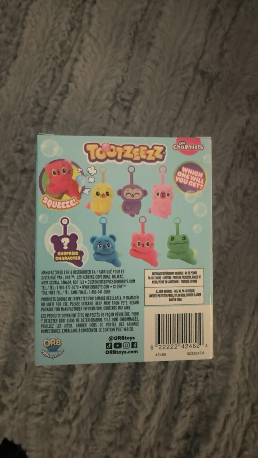 Orb Charmlets TOOTZEEZZ CUTE MEETS TOOTZ MYSTERY BOX Of 6