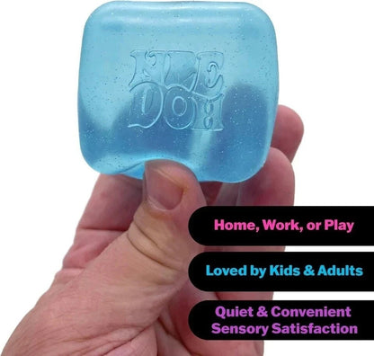 1-3pc NeeDoh Nice Cube -Sensory Squeeze Toy with Super Solid Squish 2.25" Cube